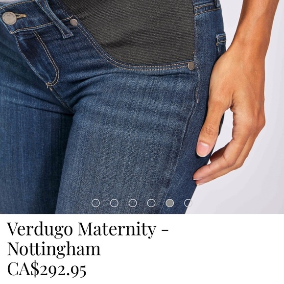 NWOT Paige vertugo ultra skinny Maternity jeans - Picture 9 of 9